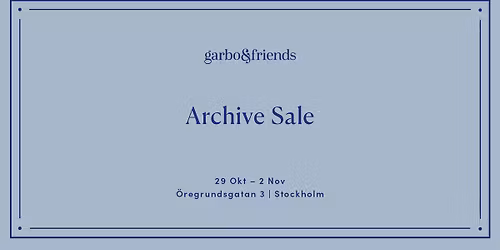 POP-UP ARCHIVE SALE