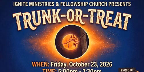 Annual Trunk-or-Treat and Bonfire 