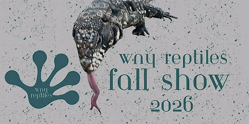 WNY Reptiles Fall Show 2026