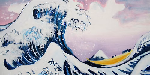 Sip & Paint Hokusai's Great Wave