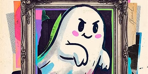 Haunted Thrift Store Paint Night: TAKE 2 \u2014 Ghost in a Frame @ Checkerspot