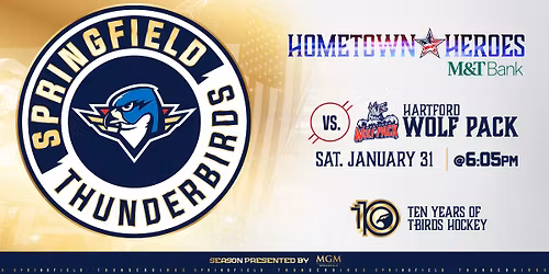 Springfield Thunderbirds v. Hartford Wolf Pack