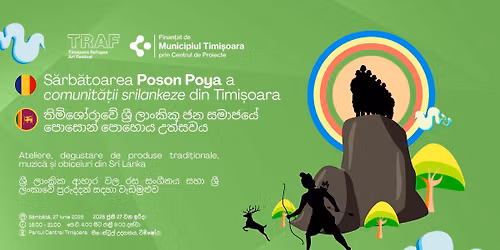 Sărbătoarea POSON POYA a comunității din Sri Lanka la Timișoara - Ediția II — Parcul Central „Anton Scudier”