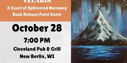 ACOTAR Book Release Paint Event