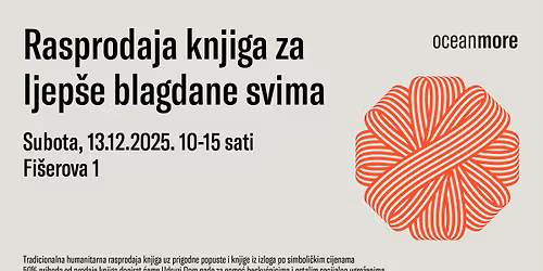 Blagdanska rasprodaja knjiga @ OceanMore