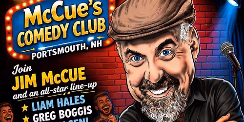 Jim McCue at McCurdys Comedy Theatre