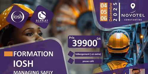 Formation IOSH managing safely