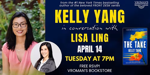 Kelly Yang, in conversation with Lisa Ling, discusses & signs The Take