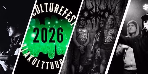 Alakulttuurifest 2026 jatkot: Huutava v\u00e4\u00e4ryys, Mikko Mato & Kaverit, Otrok