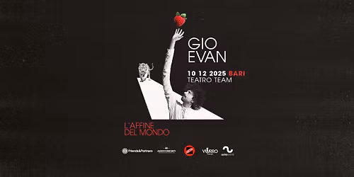 Gio Evan "L'Affine Del Mondo" || Teatro Team - Bari