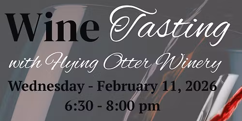 Wine Tasting with Flying Otter Winery