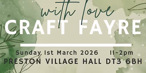 Handmade With Love Craft Fayre