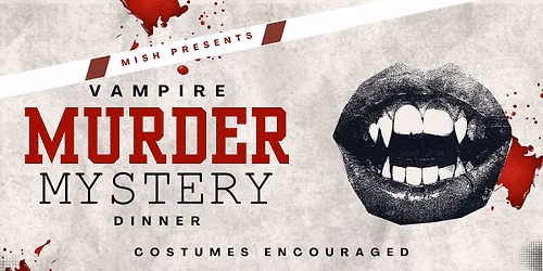 Vampire Murder Mystery Dinner