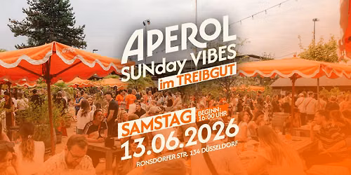APEROL SUNday VIBES im Treibgut