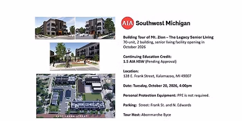 AIA SWM - Building Tour of Mt. Zion \u2013 The Legacy Senior Living