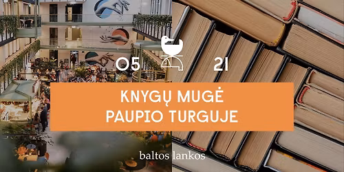Knyg\u0173 mug\u0117 Paupio turguje