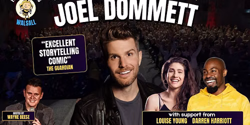 WALSALL: Joel Dommett, Darren Harriott, Louise Young, Wayne Beese (MC)