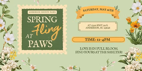 Spring Fling at PAWS