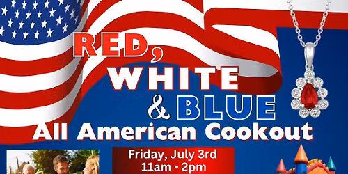 Red, White & Blue All American Cookout in Norman!