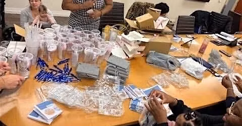 NICU Care Package Assembly (Christmas Edition)