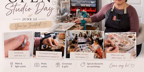 You\u2019re Invited: Open New Jewelry Studio Day 