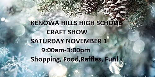 Kenowa Hills High School Craft\/Vendor  sale