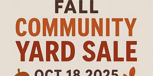 Lost Plantation Community Yard Sale