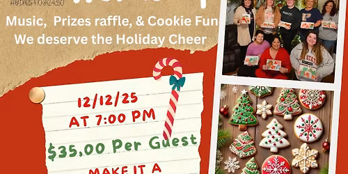 Cookie Making Class @ Paris Mountain Vineyards