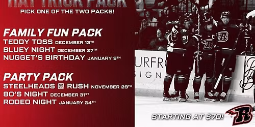 Parking Wheeling Nailers at Rapid City Rush