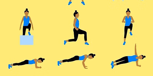 Shape Up! HIIT ( Cardio & Strength) 4pm Mon & Wed @ The Merriam Community Center