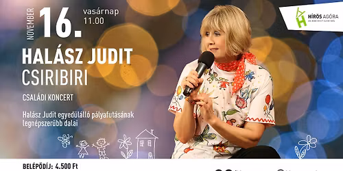 HAL\u00c1SZ JUDIT - \u201eCSIRIBIRI\u201d