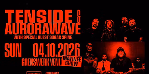 Tenside + Aurorawave Devour The Dark - Across Europe Tour in Poppodium Grenswerk 