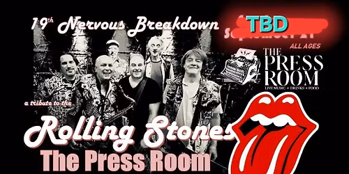 Rolling Stones tribute, "19th Nervous Breakdown," at The Press Room in Portsmouth NH