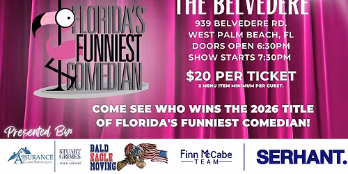 Florida's Funniest Comedian Competition benefitting Comics Crushing Cancer