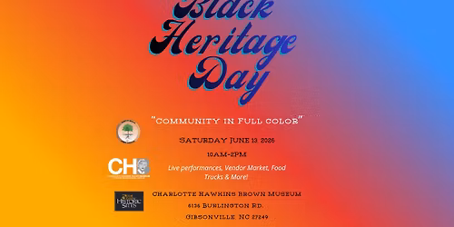 Black Heritage Day: Community in Full Color