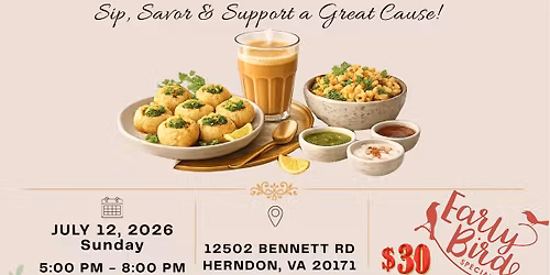 Chai & Chaat for Charity