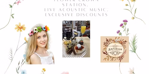 Spring Market Festival, music, brunch, DIY floral crowns and more!