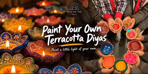 Paint Your Own Terracotta Diyas