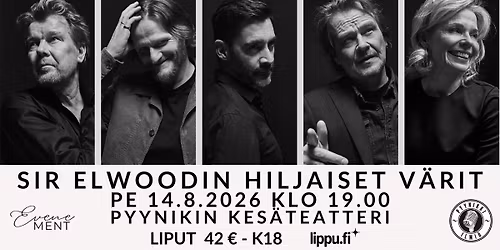 Sir Elwoodin hiljaiset v\u00e4rit | Pyynikin kes\u00e4teatteri, Tampere