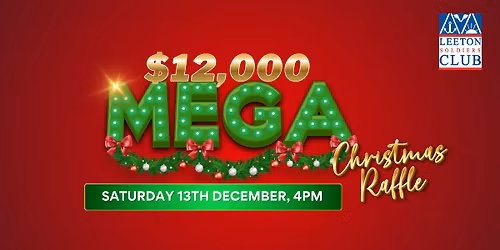 $12,000 Mega Christmas Raffle