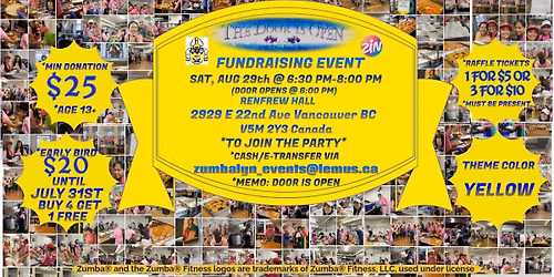 THE DOOR IS OPEN FUNDRAISING EVENT