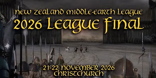 NZMEL League Final 2026