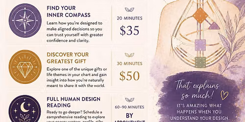 Human Design Chart Readings