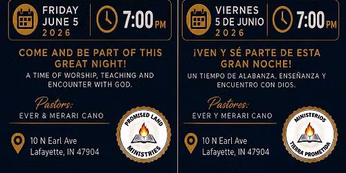 Noche Evangelista \/ Night of Evangelism 