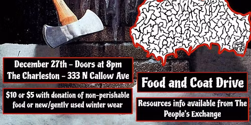 Food & Coat Drive feat. CHIN UP \/\/ PARENTAL HEPATOBLASTOMA \/\/ THE BAD OWLS