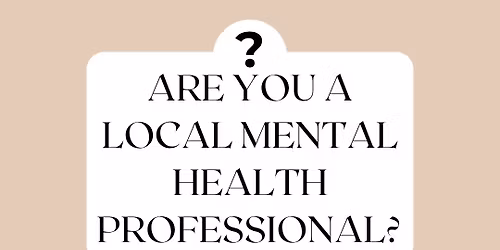 Mental health professionals networking session *FREE* 