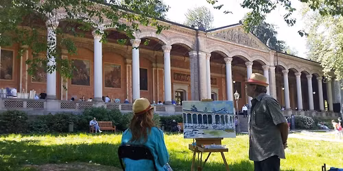 Antik-, Kunst- und Kunsthandwerkermarkt in der Trinkhalle Baden-Baden 