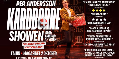 Kardborreshowen med Per Andersson | Magasinet Falun