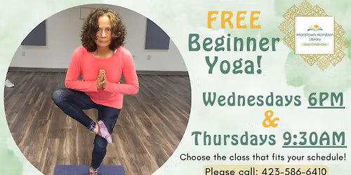 FREE Beginner Yoga Wednesday June 17
