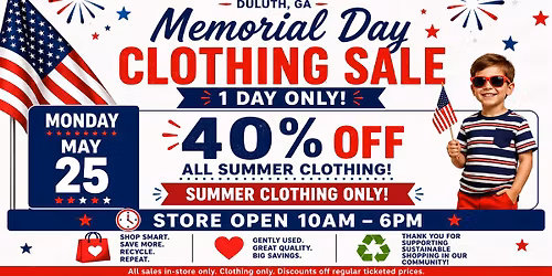 Memorial Day Summer Blowout